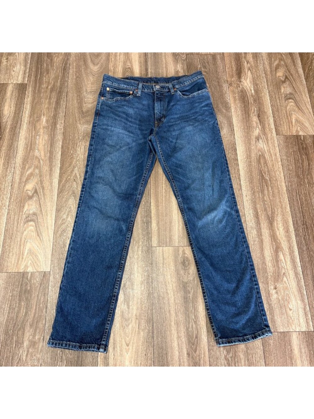 Levis 511 Mens Slim Fit Jeans W34 L32 Medium Wash Denim Classic Style